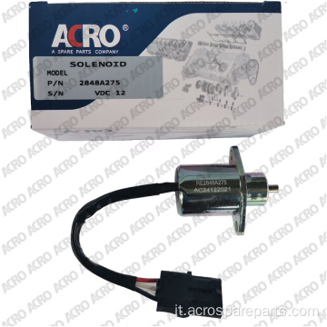 Solenoide di spegnimento del carburante 12v 2848A275 per Perkins Hyster